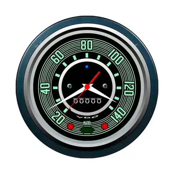 Relógio De Parede Personalizado Velocímetro Fusca Volks 24cm