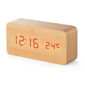 Relógio de Mesa Led Personalizado
