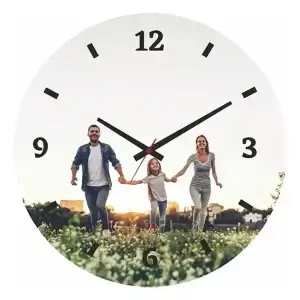 Relógio de Parede Personalizado 20 cm