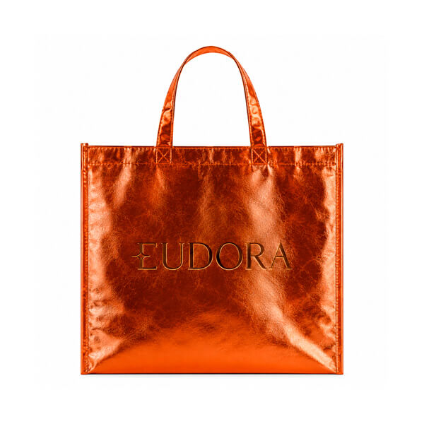 Sacola Tnt Metalizado Gravada Bolsa Metalica