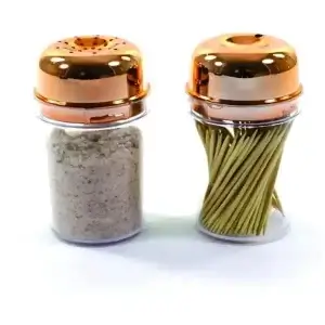 Saleiro E Paliteiro Acrílico Kit C/50 Un. Restaurantes Bares