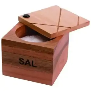 Saleiro em Eucalipto