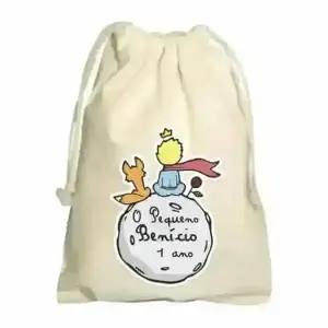 Saquinho De Algodão Cru Personalizado Ecologico