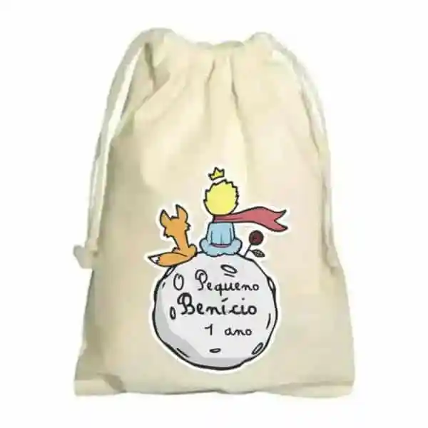 Saquinho De Algodão Cru Personalizado Ecologico
