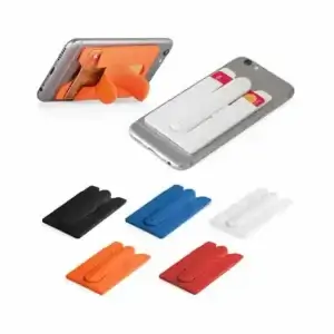 Suporte de Mesa para Celular Stand com Porta Cartão