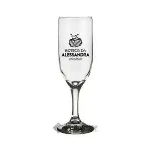 Taça Em Vidro Personalizada