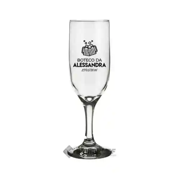 Taça Em Vidro Personalizada
