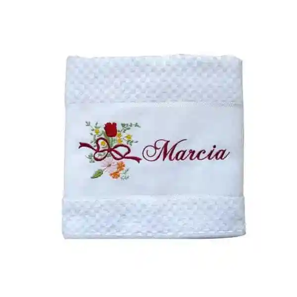 Toalha Banho Bordada Personalizada