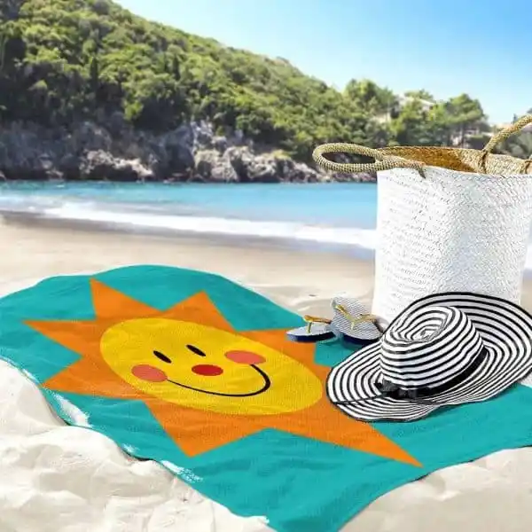 Toalha de Praia Personalizada Para Brindes