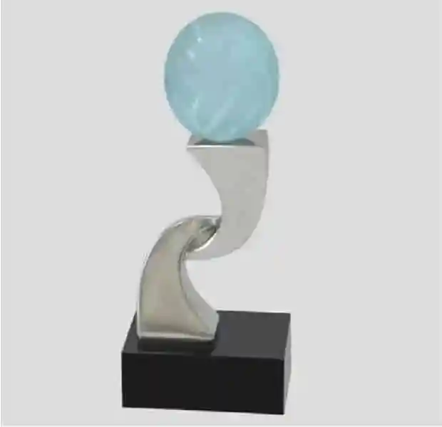Troféu De Vidro Personalizado Para Brinde