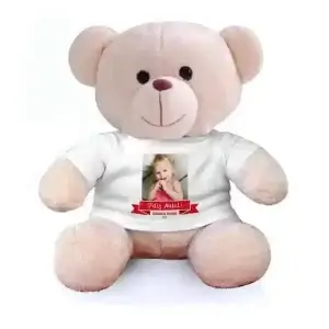 Urso de Pelúcia Personalizado com Foto