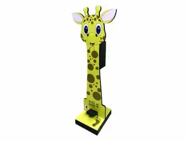 Totem Álcool Gel Com Pedal Personalizado