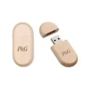 Pen drive 8gb de bambu personalizado