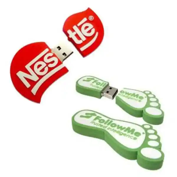 Pen drive emborrachado para brindes