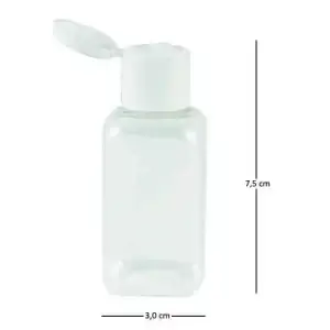 Sabonete Líquido com Tampa Flip Top, 35ML