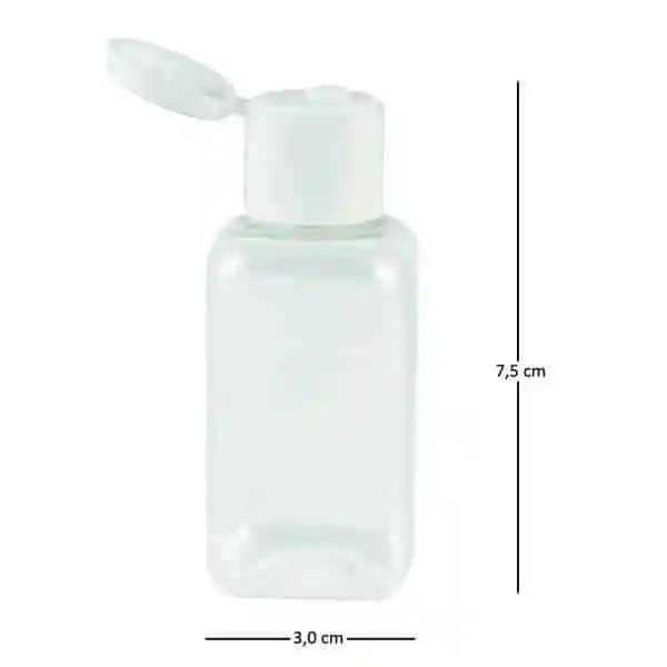 Sabonete Líquido com Tampa Flip Top, 35ML