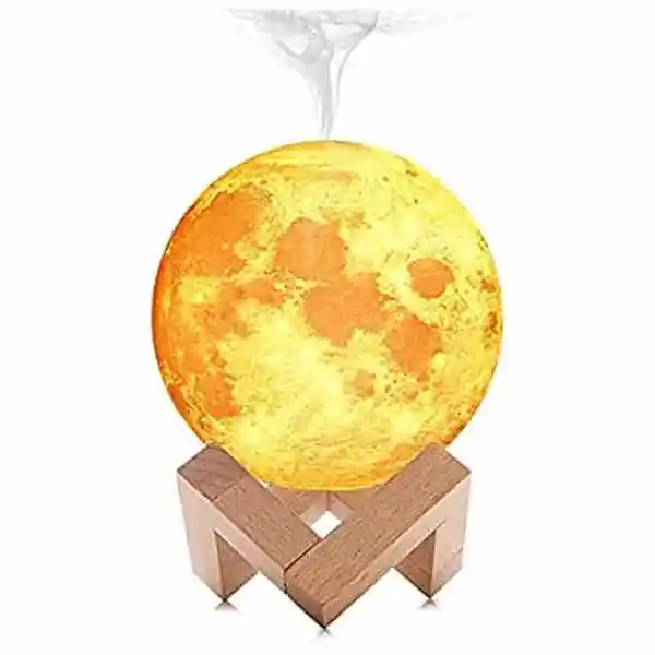 Umidificador formato de lua