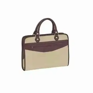 Maleta com Bolso Externo e Alça de Mão