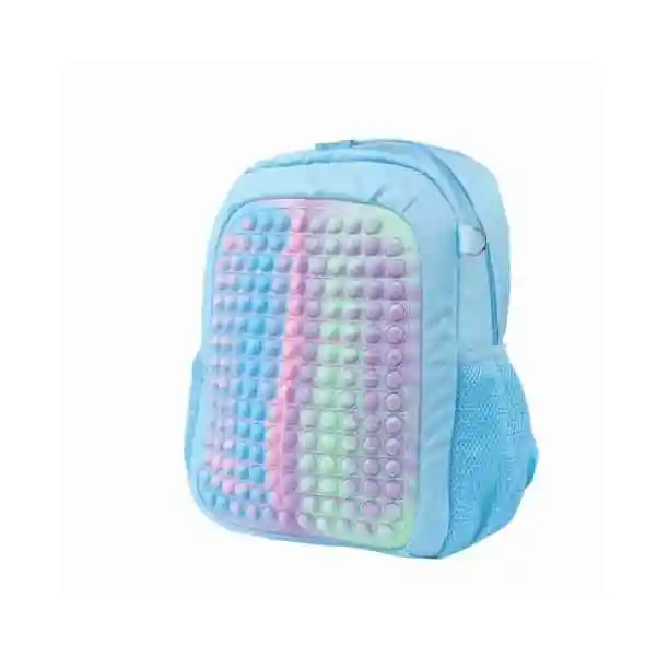 Mochila Bolha Pop-It Estudante Personalizada
