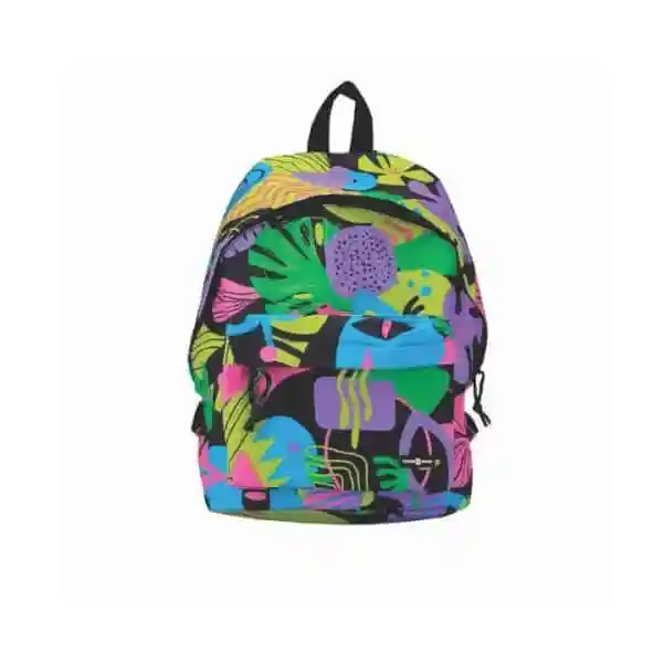 Mochila Esportiva Cross Road Floral Tecido Color