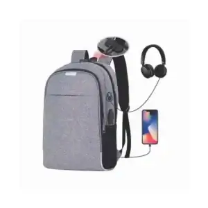 Mochila Executiva com Saída para Fones de Ouvido