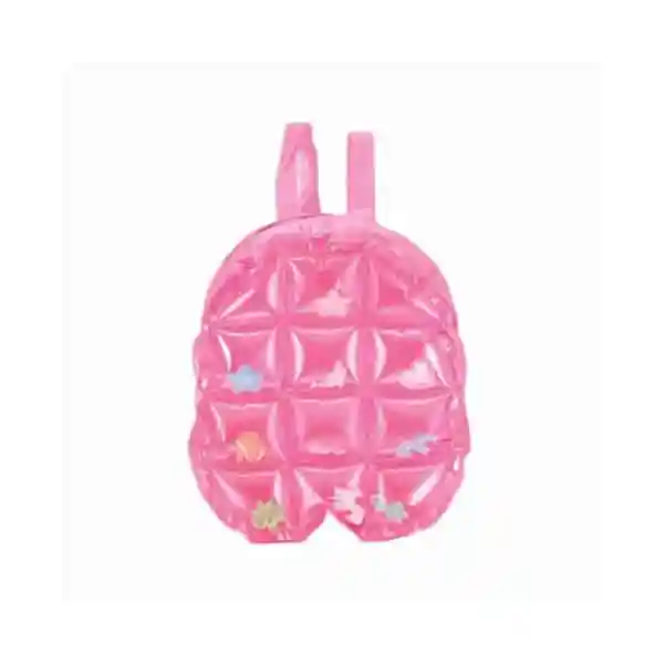 Mochila Inflável Transparente de Bolha