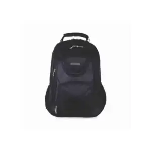 Mochila Preta em Poliéster Executiva
