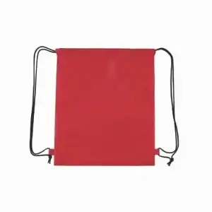 Mochila Saco Nylon Vermelha Personalizada