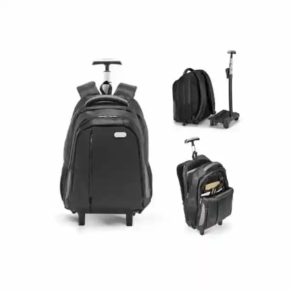 Mochila com Alça Retrátil e Rodinhas Personalizada