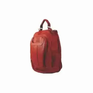 Mochila com Placa em Couro Sintético