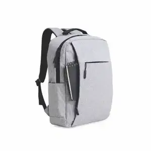 Mochila de Nylon USB 21L - Cinza