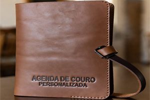 Agenda de Couro Personalizada