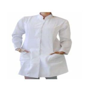 Jaleco Feminino Floral com botões na manga