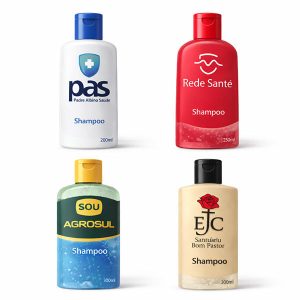 Frasco Personalizado Shampoo