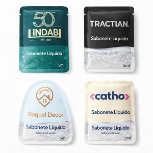 Sachê Personalizado Sabonete Líquido