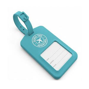 Tag de Viagem em Material Flexível Personalizada