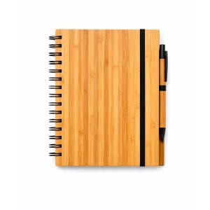 Agenda Bambu Resistente Personalizada
