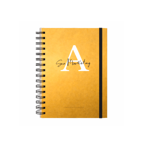 Agenda Metalizada Mensal Personalizada