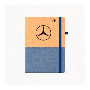 Agenda Mensal em Cortiça e Linho