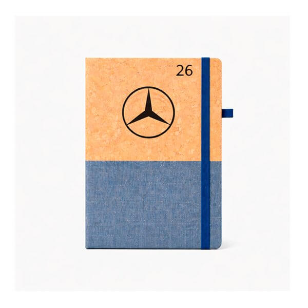 Agenda Mensal em Cortiça e Linho