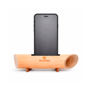 Amplificador Madeira Bambu Personalizado