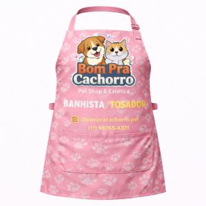 Avental Cuidador Dog Empresas