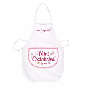 Avental Mini Cozinheira Personalizada