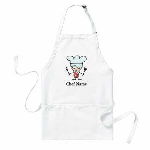 Avental de Cozinheiro Chef Personalizado