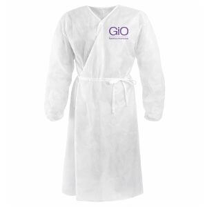 Avental de TNT com Manga Longa