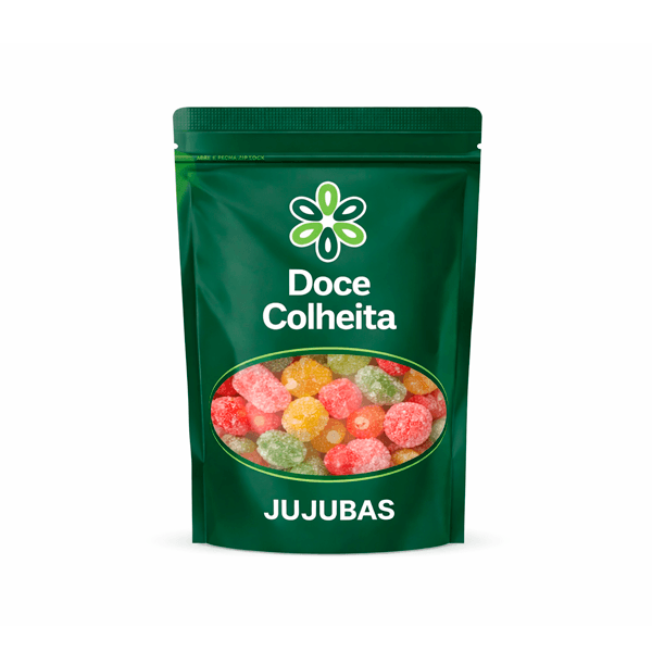 Bala de Jujuba Embalagem Personalizada