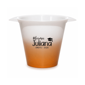 Balde de Gelo Personalizado para Formatura