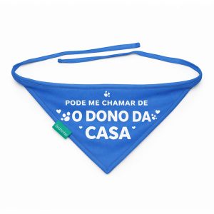 Bandana Para Cães Pode Me Chamar de O Dono da Casa