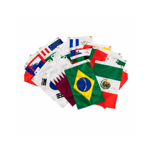 Bandeira de Mesa Personalizada Copa do Mundo