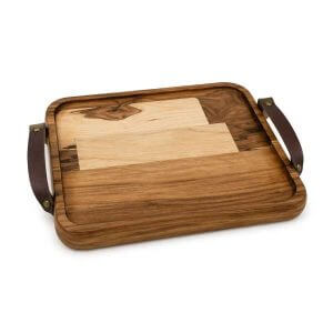 Bandeja Madeira Maciça Personalizada